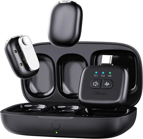 Ulanzi A30 Kit Micrófono Inalámbrico Conector USB-C
