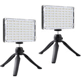 GVM Dual RGB-10S SMD LED Video Luces Kit