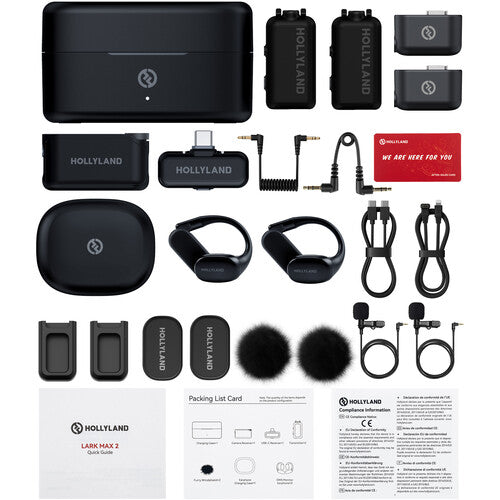 Hollyland LARK MAX 2 Ultimate Combo｜2回使用 Hollyland LARK MAX 2 Ultimate Combo – Digital Photo Supply
