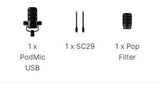 Rode PodMic USB -XLR