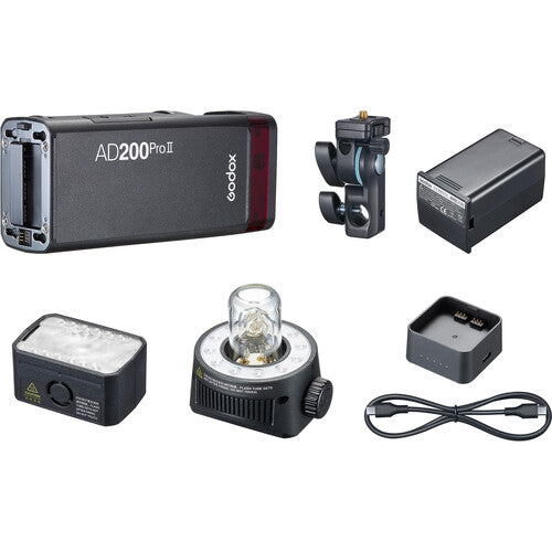 Godox AD200① Godox AD200 Pro II TTL Pocket Flash Kit – Digital Photo Supply