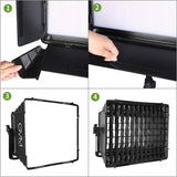 GVM 1000D RGB LED 2-Panel
