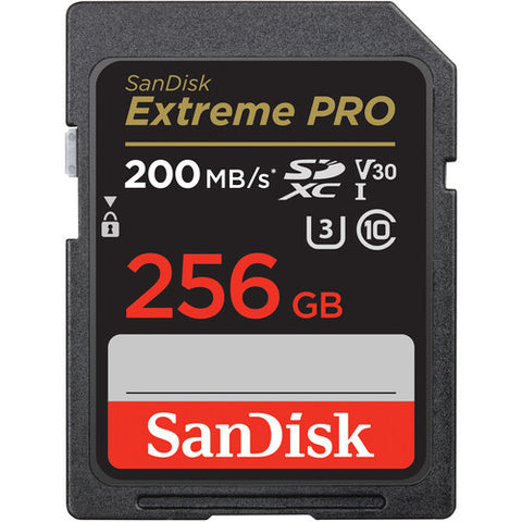 SanDisk 256GB Extreme PRO UHS-I SDXC (200 MB)