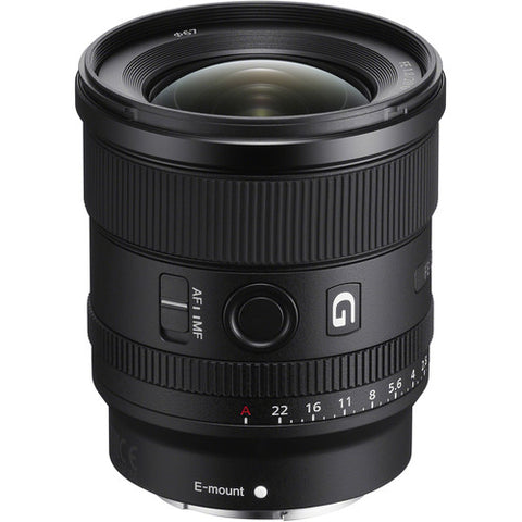 Sony FE 20mm f/1.8 G Lente