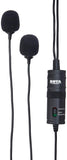 BOYA BY-M1DM Dual Lavalier Universal Microphone