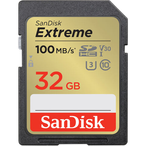 SanDisk 32GB Extreme UHS-I SDHC (100 MB/s)