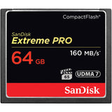 SanDisk 64 GB Extreme Pro CompactFlash  (160MB/s)