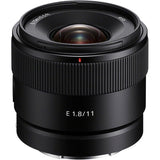 Sony E 11 mm f/1.8 Lente