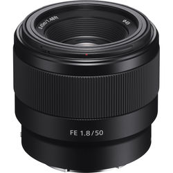 Sony FE 50 mm f/1.8 Lente