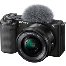 Sony ZV-E10 Cámara Mirrorless 16-50mm Lente Kit