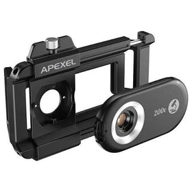 APEXEL 200x Lente de Microscopio