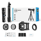 APEXEL Teleobjetivo HD 20X-60X Kit