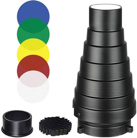 Kit Difusor Tipo Cono para Montura Bowens