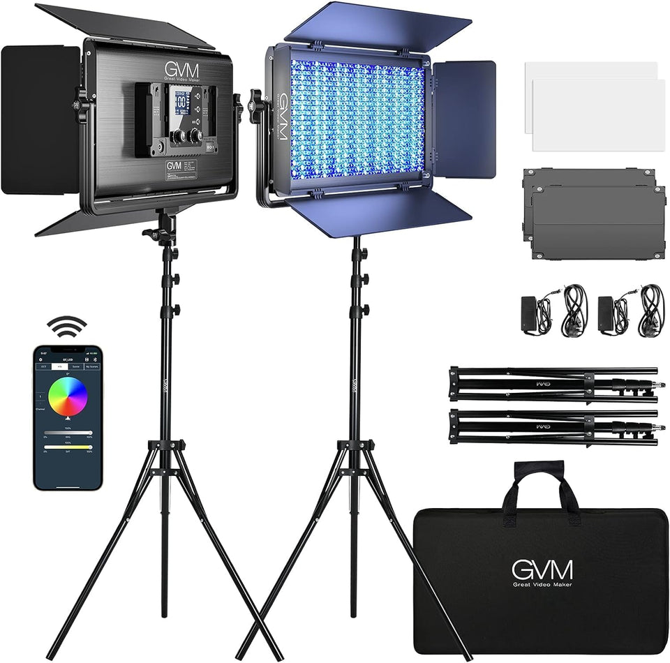 GVM 1500D RGB KIT – Digital Photo Supply