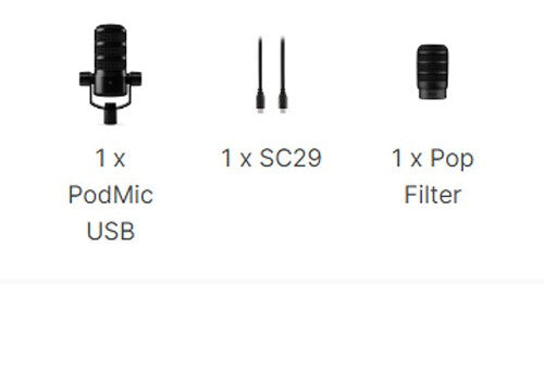 Rode PodMic USB -XLR – Digital Photo Supply