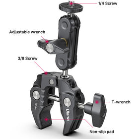 Ulanzi R094 Clamp con Ball Head