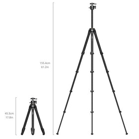 SmallRig BH265 Trípode Fibra de Carbón
