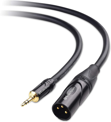 Cable TRS a XLR de 3.5 mm