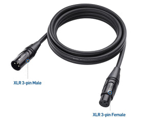 Cable XLR Macho a XLR Hembra