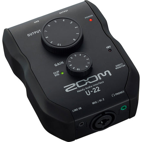 Zoom U22 - Interfaz Audio Portable