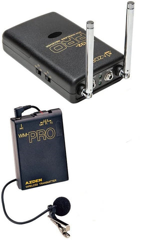 Azden WLT/PRO VHF Wireless Transmitter / WR32-Pro Kit
