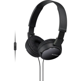 Sony MDR-ZX110AP On-Ear Headphones with Microphone