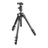 Manfrotto MKBFRA4-BH BeFree Compact Travel Aluminum Alloy Tripod (Black)