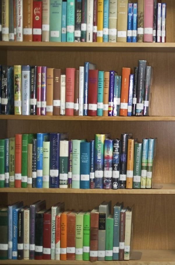Library Bookcase Printed Vinyl – Digital Photo Supply