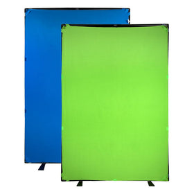 Background Kit w/ Bag - 5 x 7.4ft (1.5 x 2.1m) Blue / Green