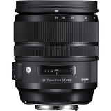 Sigma 24-70 mm f/2.8 DG OS HSM Art Lens for Canon